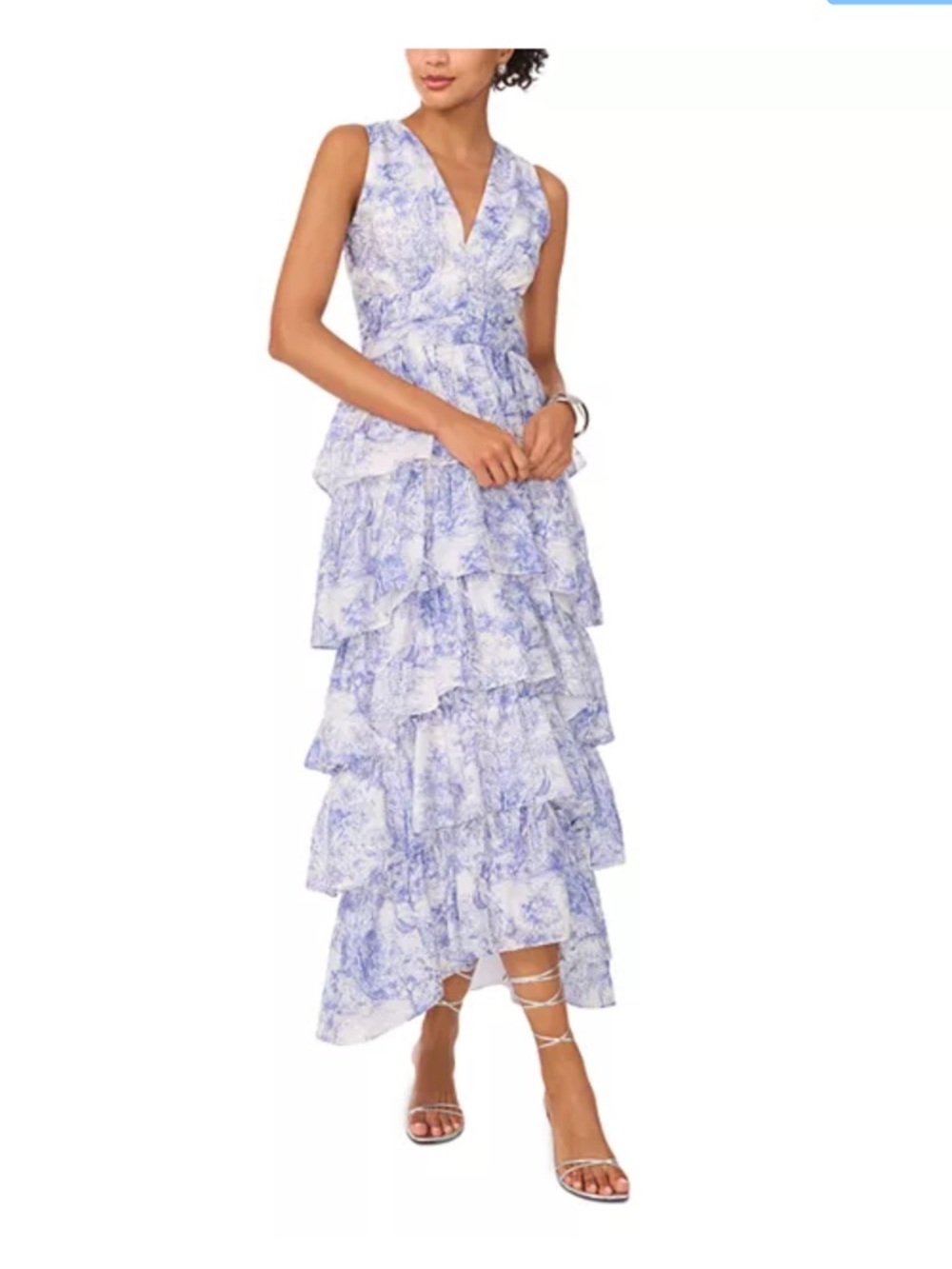 1.STATE
Cascading Ruffle Maxi Dress - Picture 3 of 6